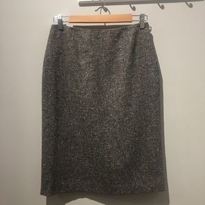 KORS Bergdorf Goodman Wool Cashmere Skirt Sz 4